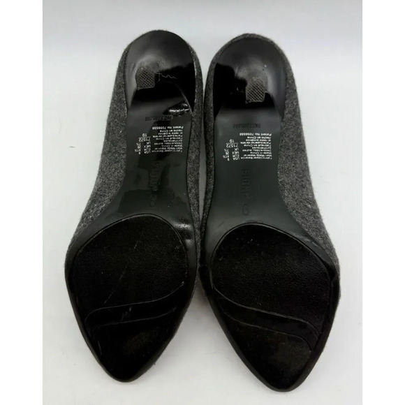 Fioni Heels Dark Gray Fabric Stiletto Women’s‎ Size 9 Sexy 71572-19 See Notes - Picture 7 of 11